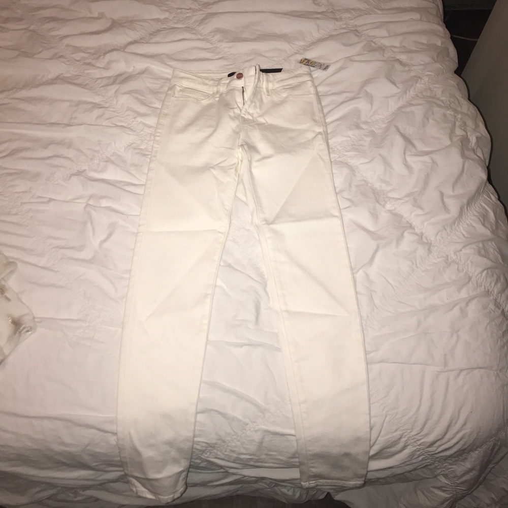 White jeans